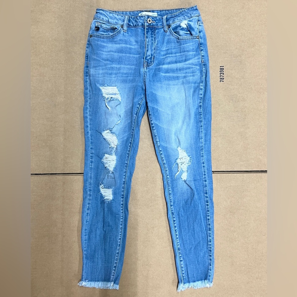 Maurice's KanCan High Rise ripped skinny jeans size 28